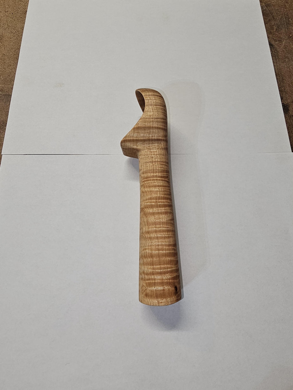 Wooden Ice Cream Scoop Template – DIY Woodworking Plan PDF – alternate angle