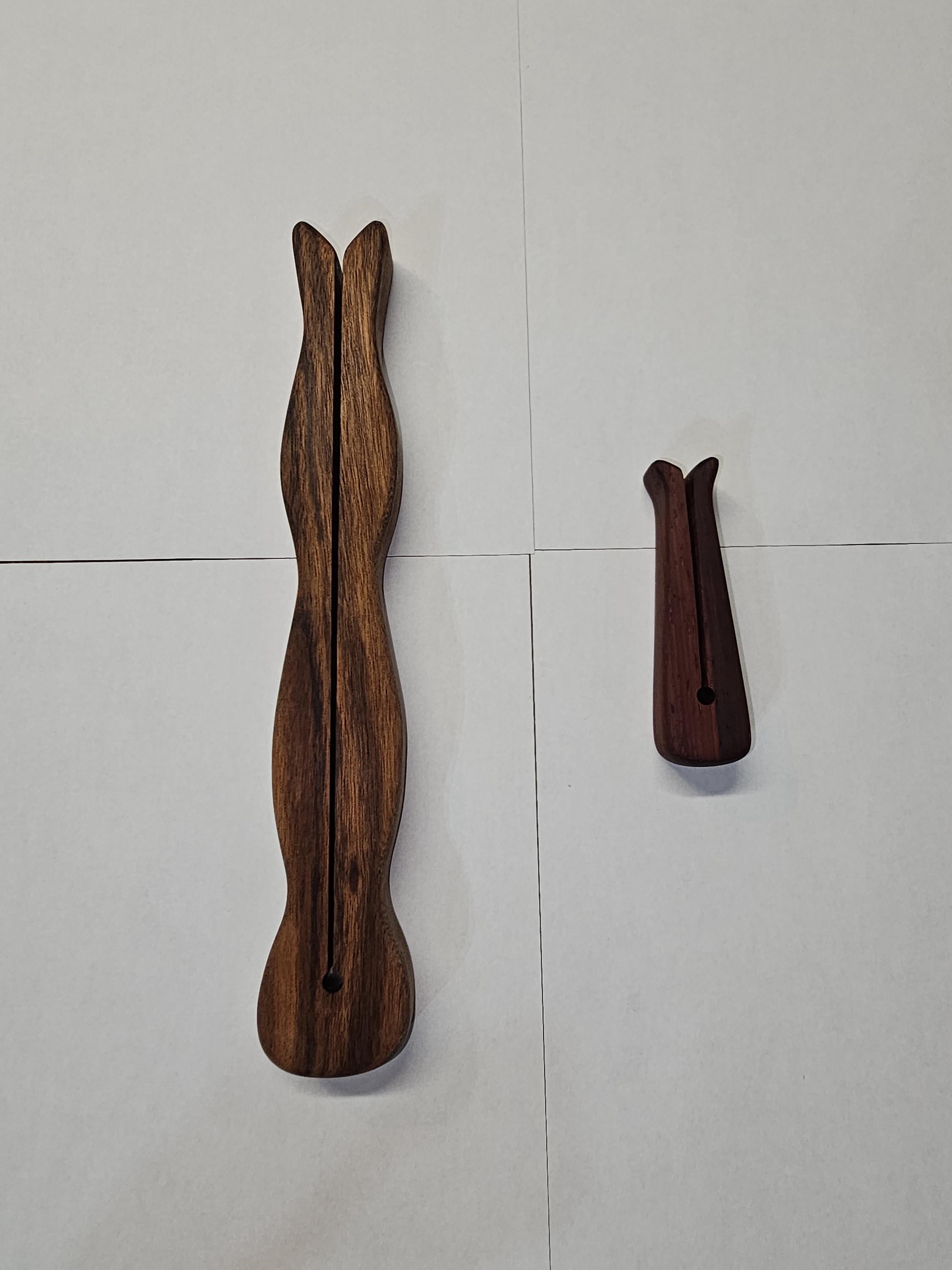 Wooden Chip Clip Template – 4 Sizes, DIY Woodworking Plans PDF – alternate angle