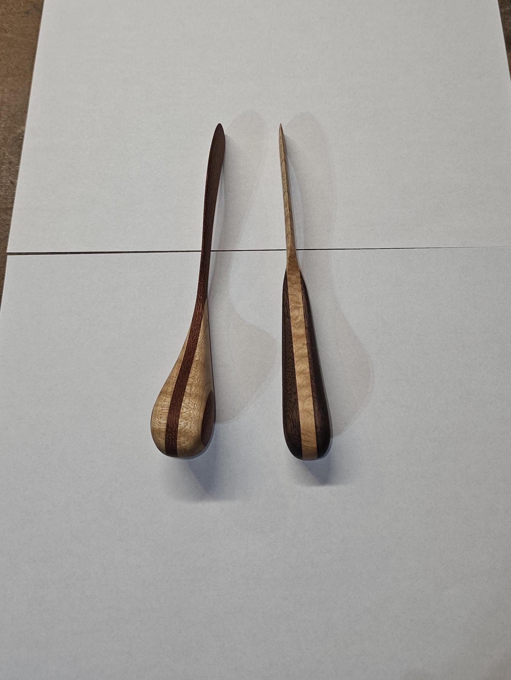 Wooden Butter Spreader Template – 2 DIY Woodworking Plans PDF – alternate angle