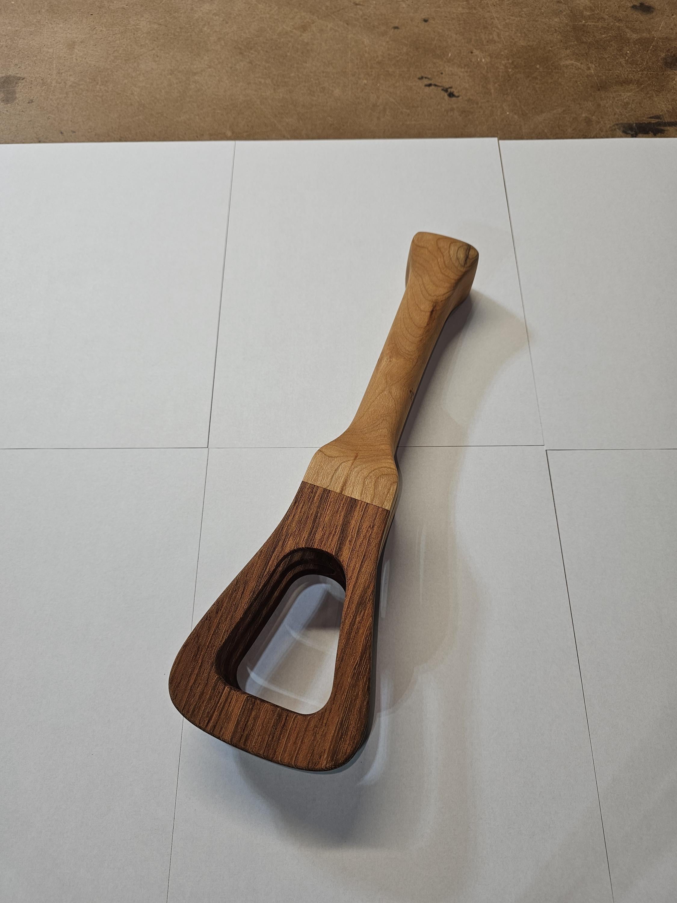 Wooden Potato Masher Template – DIY Woodworking Plan PDF – detail shot