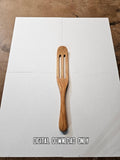 Wooden Slotted Spurtle Template – DIY Woodworking Plan PDF – finished wood project photo