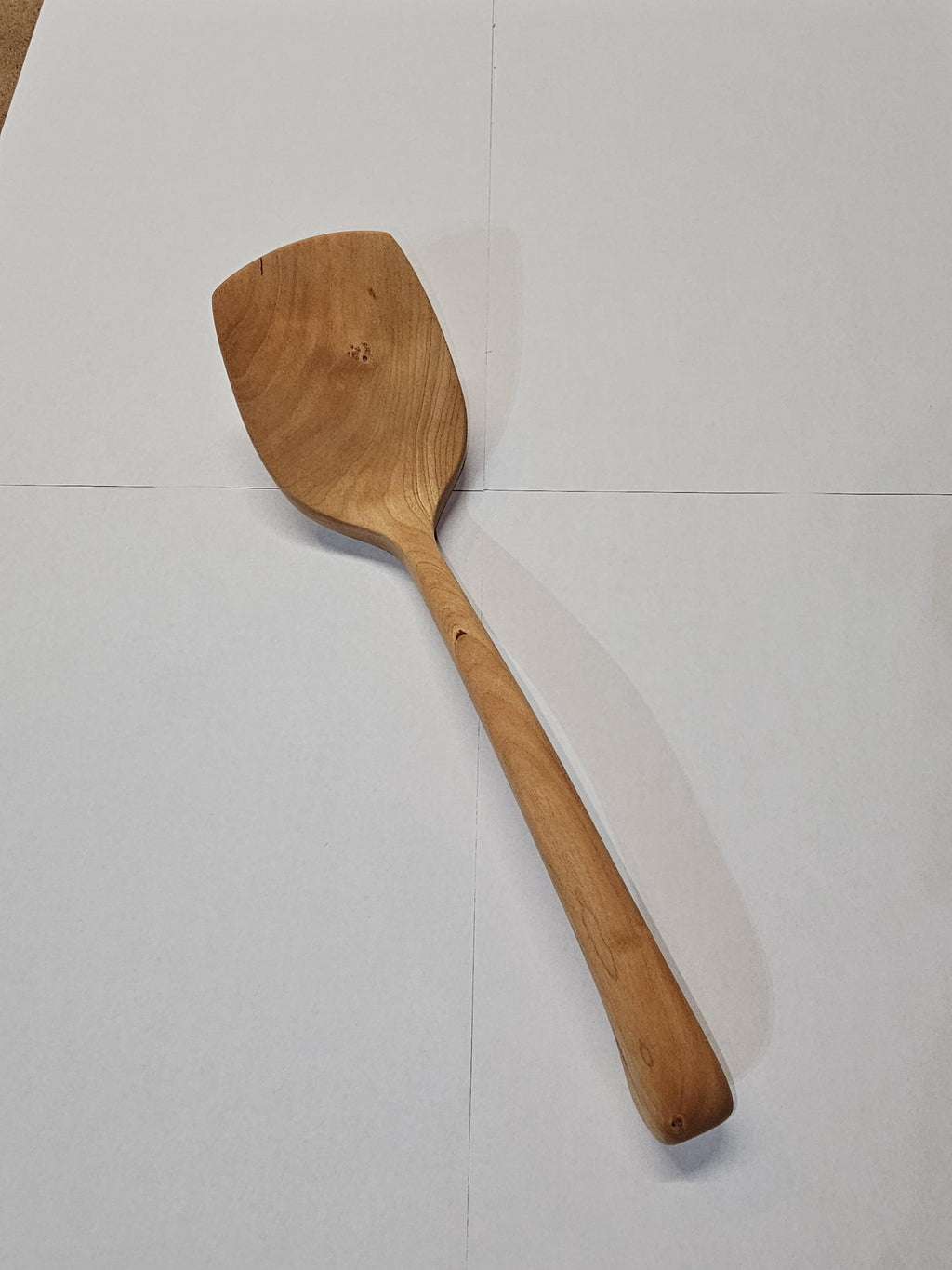 Wooden Pancake Flipper Spatula Template – Printable Woodworking PDF – finished wood project photo