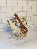 Wooden Coffee Scoop & Bag Clip Template | Printable PDF Woodworking Plans – finished wood project photo