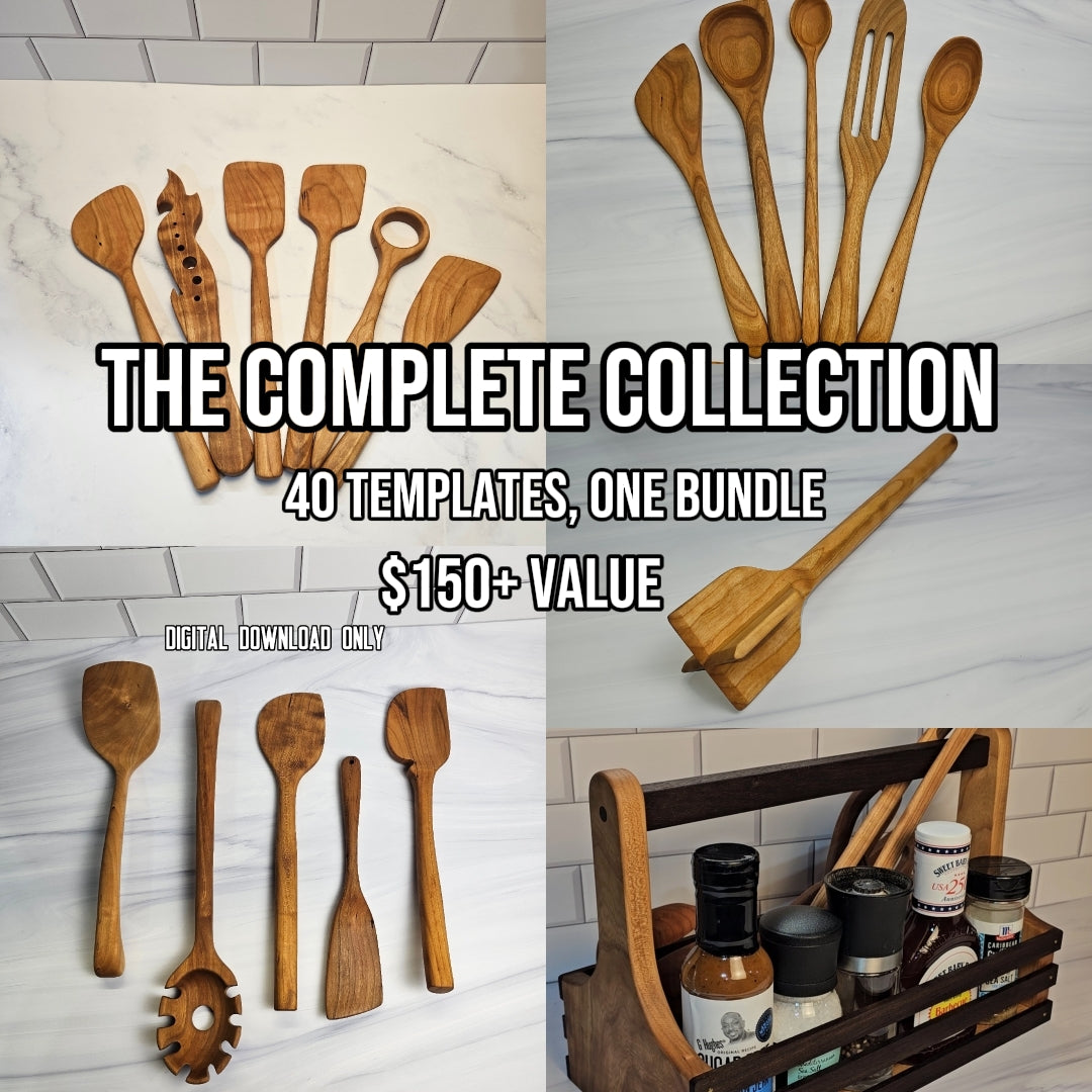 Complete Woodworking Template Collection – All 40+ Projects | Printable PDF Plans – finished wood project photo