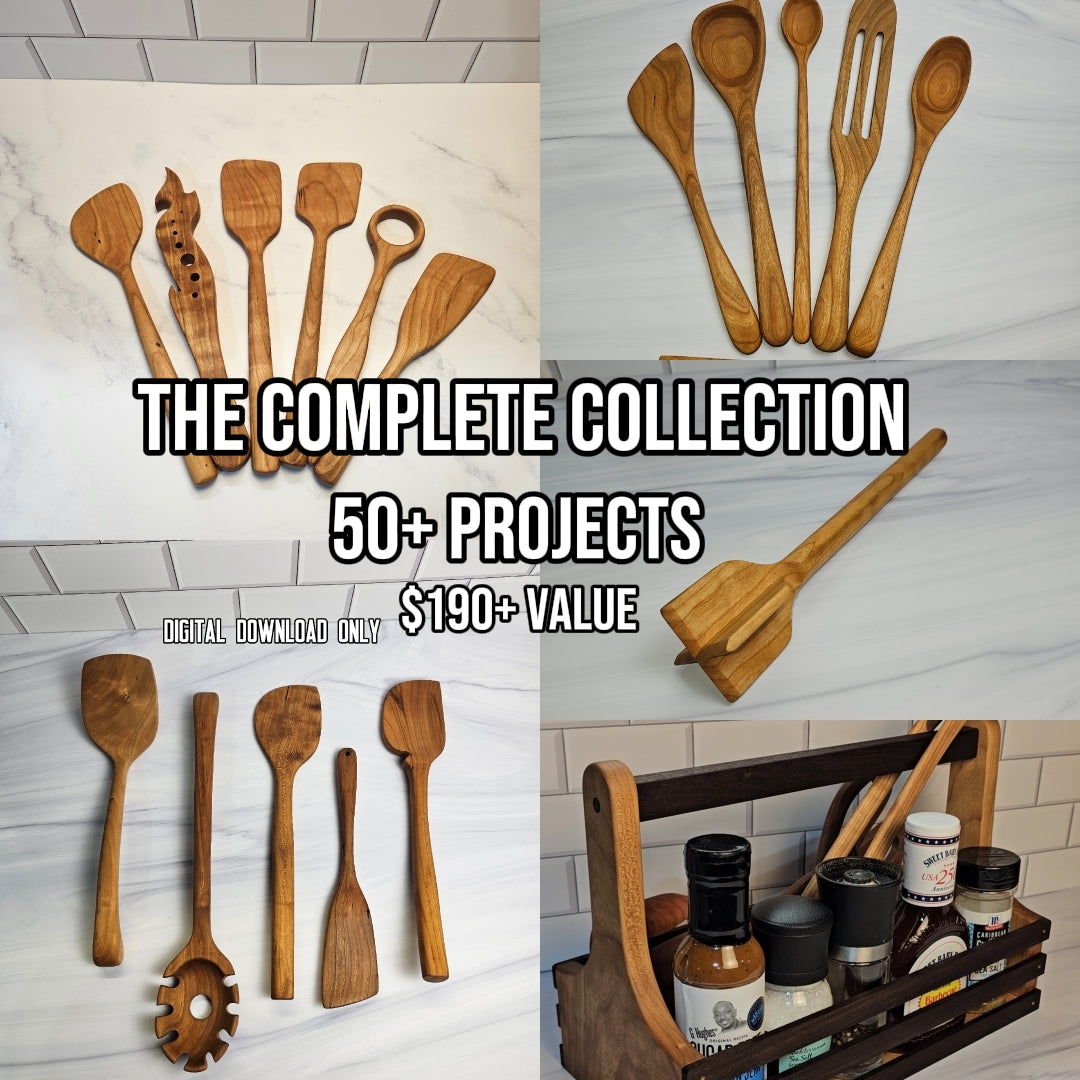 Complete Woodworking Template Collection – All 50+ Projects | Printable PDF Plans