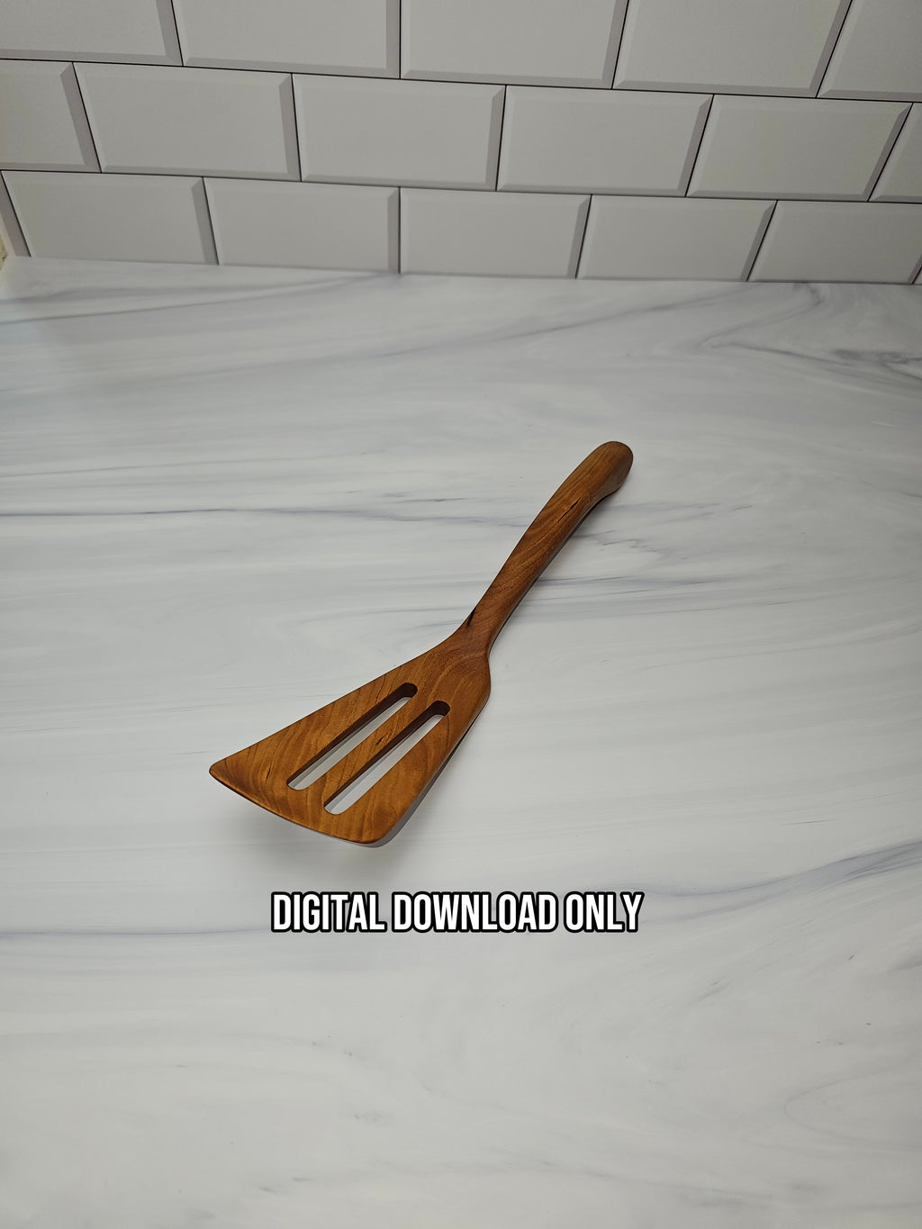 Wooden Fish Spatula Template – Printable Woodworking PDF Pattern