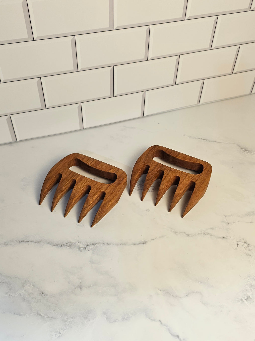 Meat Shredding Claws Woodworking Template – Printable PDF
