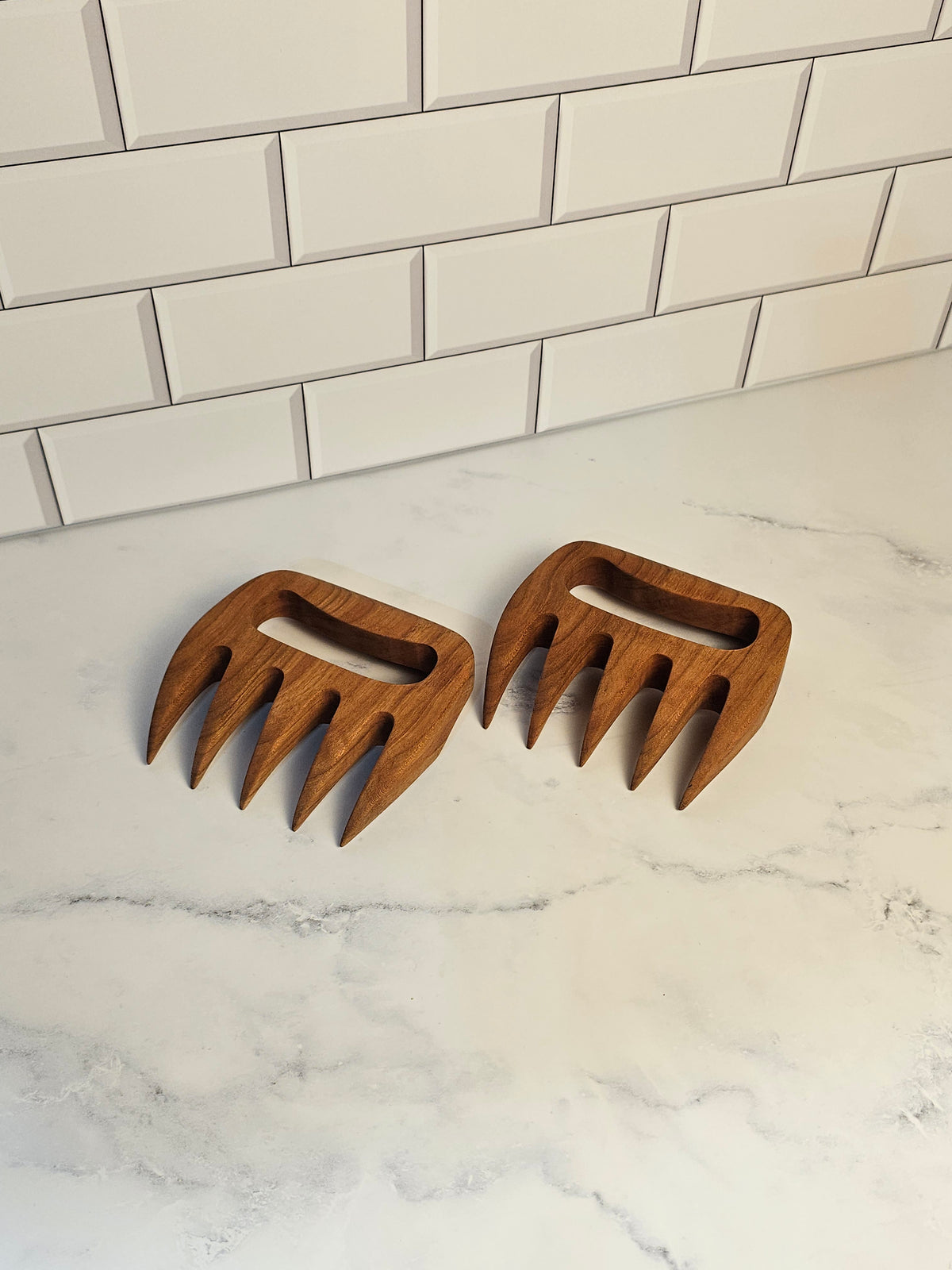 Meat Shredding Claws Woodworking Template – Printable PDF