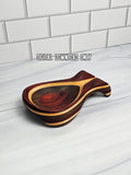 Wooden Spoon Rest Template – Printable PDF Woodworking Plan – finished wood project photo