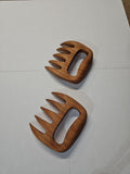 Meat Shredding Claws Woodworking Template – Printable PDF – finished wood project photo