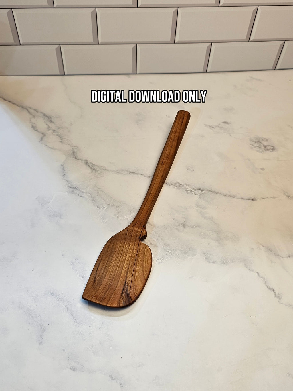 Wooden Bowl Scraper Spatula Template – DIY Woodworking Plan PDF