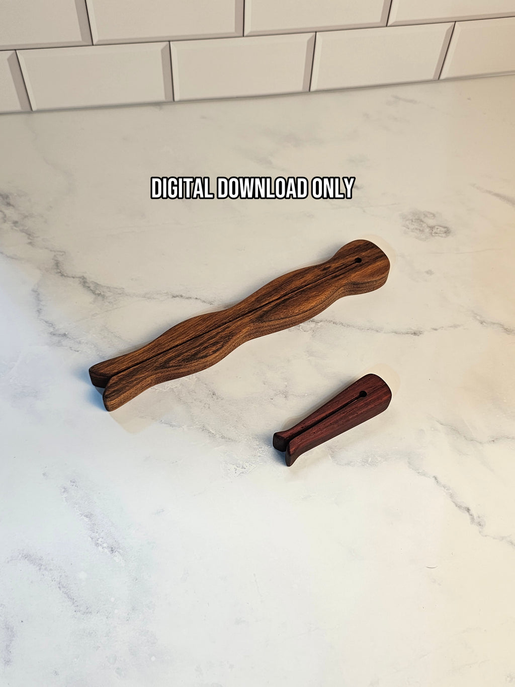 Wooden Chip Clip Template – 4 Sizes, DIY Woodworking Plans PDF