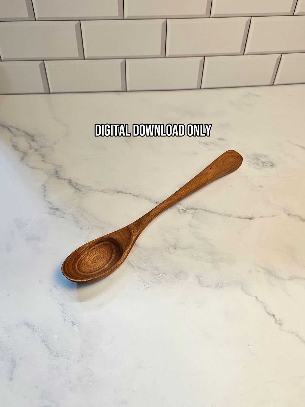 Classic Wooden Spoon Template – DIY Woodworking Plan PDF