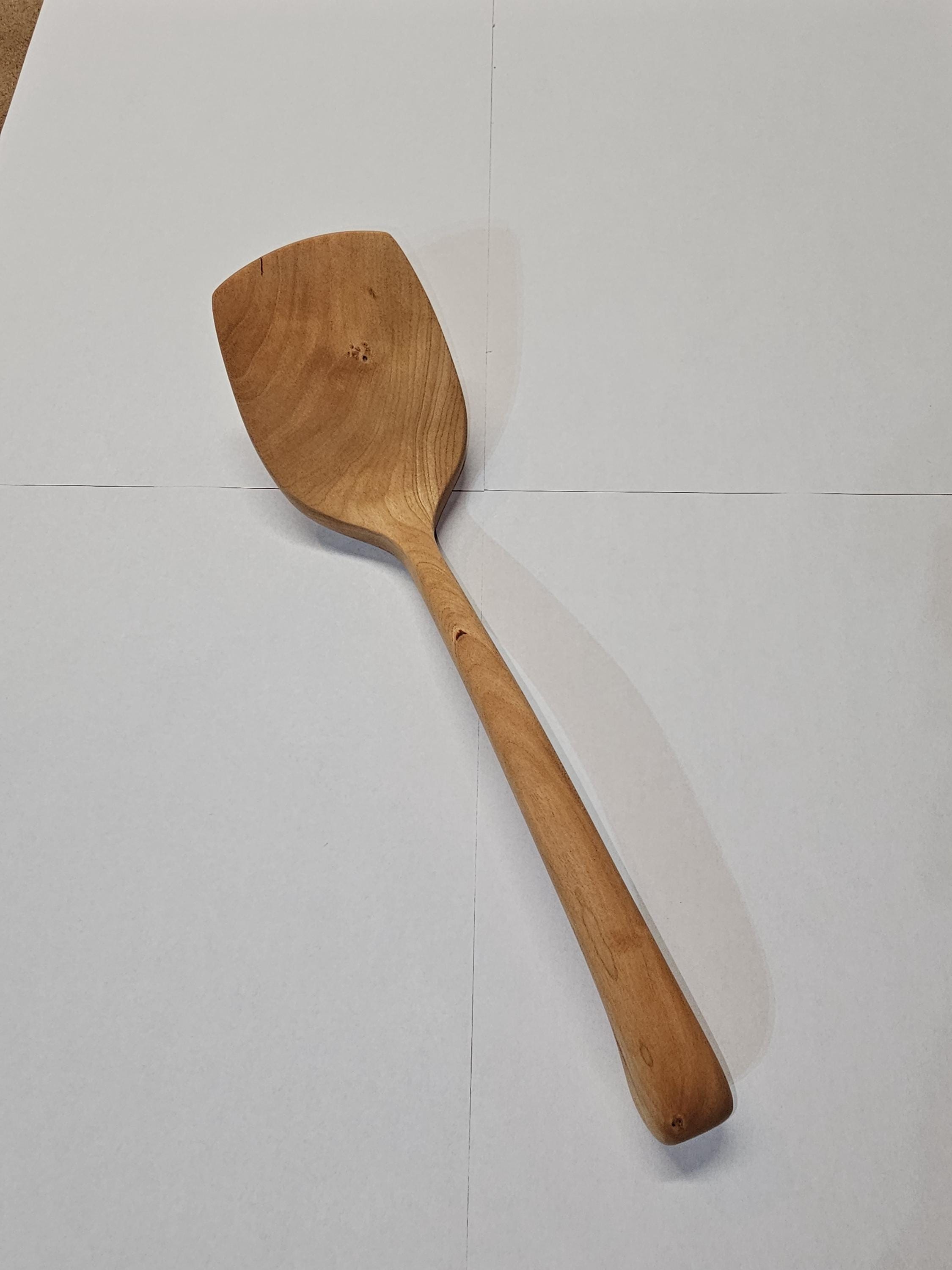 pancake flipper spatula on white background