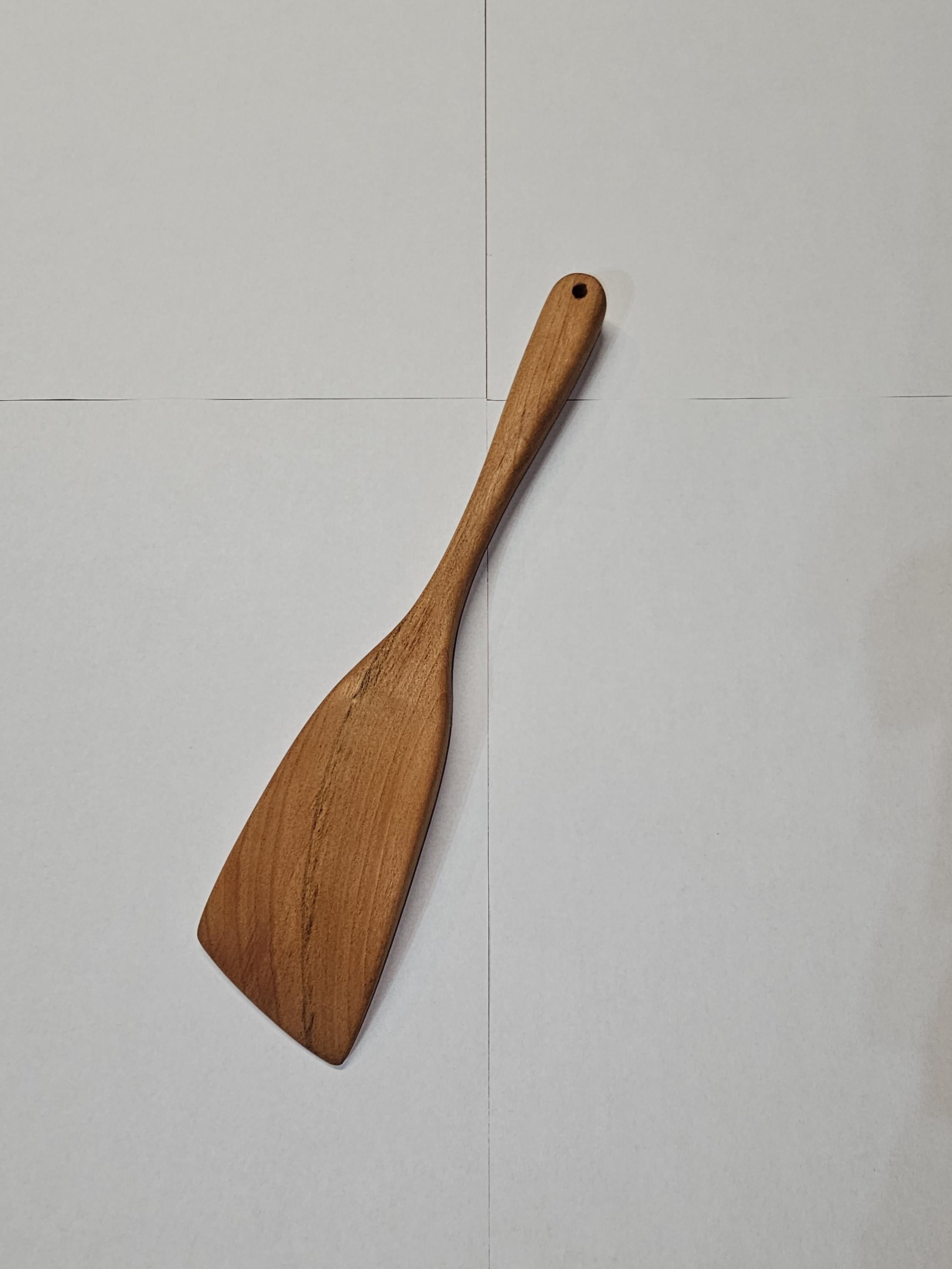 Mini Wooden Spatula Template – DIY Woodworking Plan PDF – alternate angle