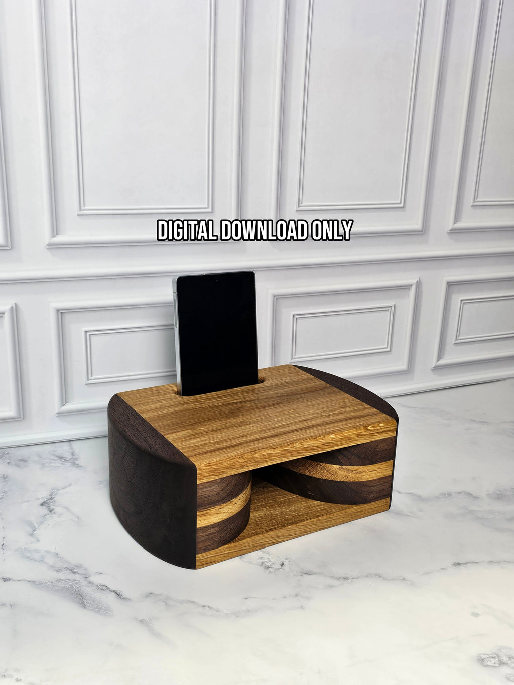 Wooden Phone Amplifier Plans & Printable Templates (PDF)