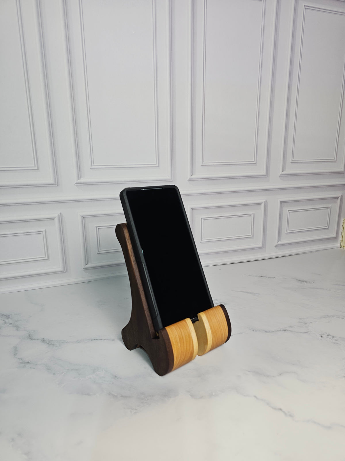 Wooden Phone Stand Plans & Printable Template (PDF)