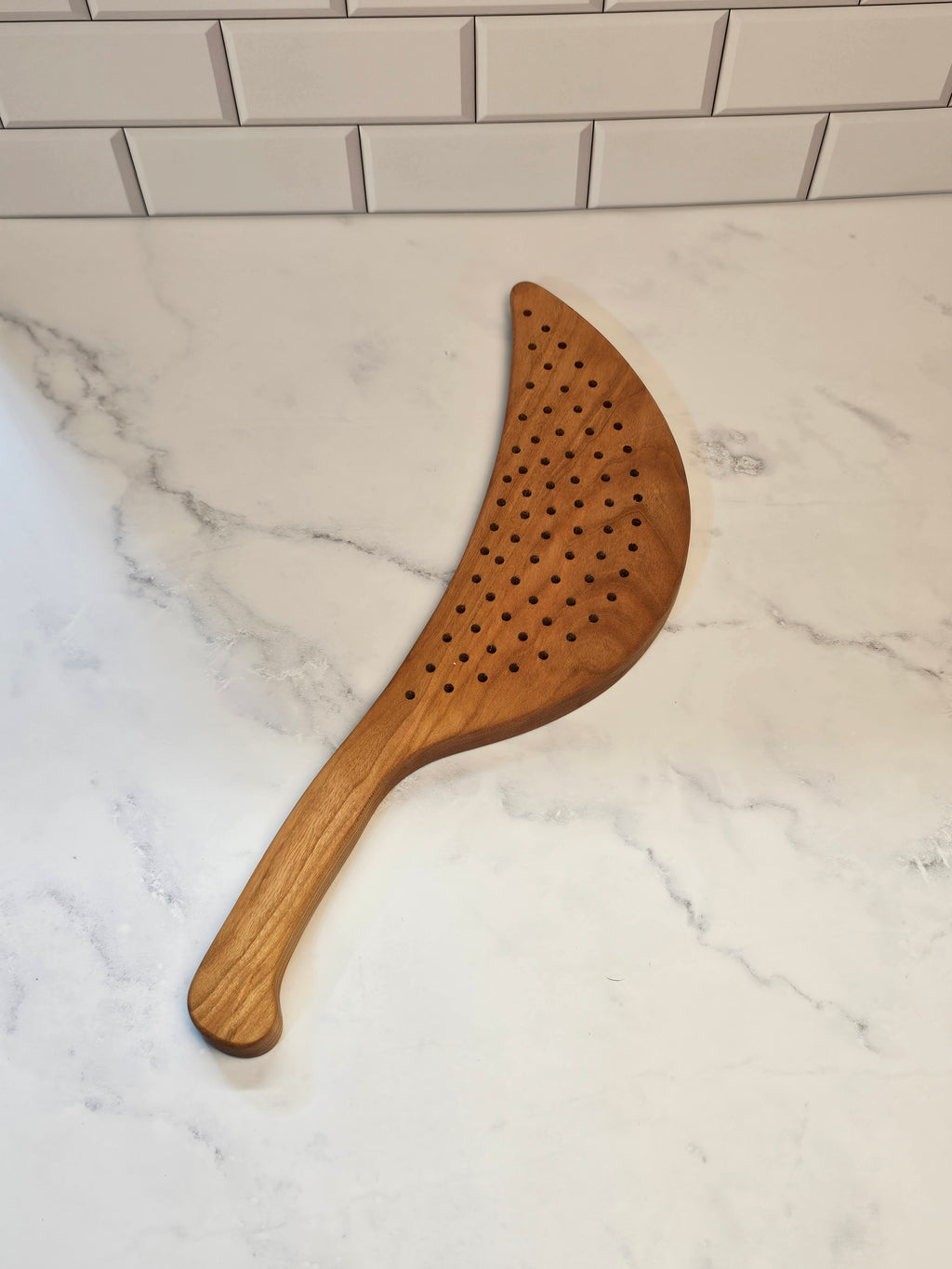 Wooden Pot Strainer Template – DIY Kitchen Tool Woodworking Plan PDF
