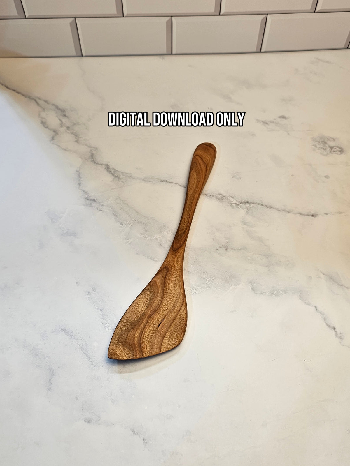 Wooden Spatula Template – DIY Woodworking Plan PDF